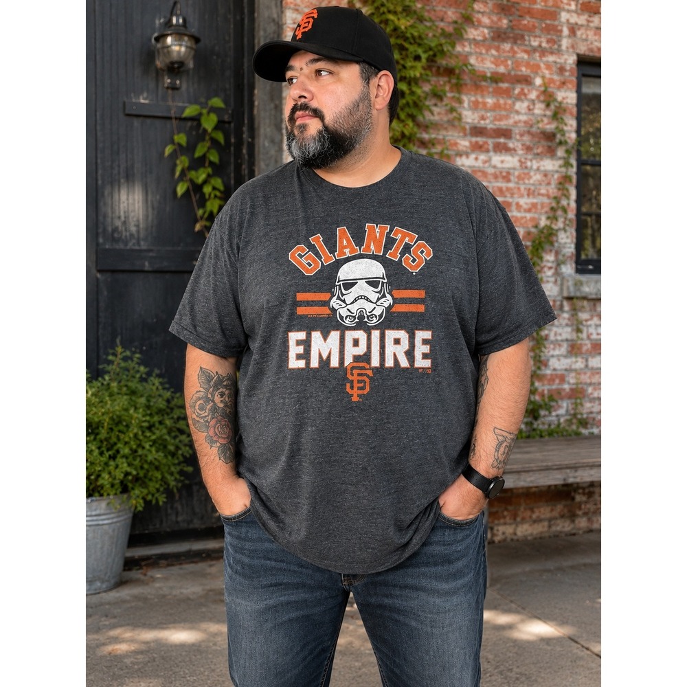 Fanatics SF Giants Star Wars Stormtrooper Empire Tee Men's 3XL MLB Graphic Tee